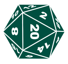 Second rotating Green d20